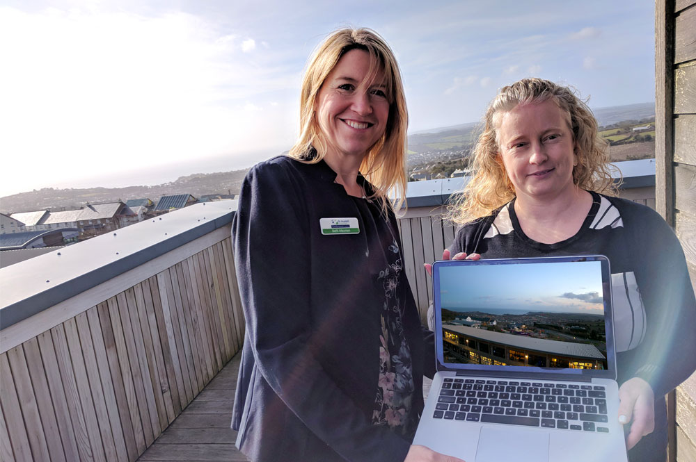 St Austell Conference Centre launch webcam to show off the beauty of St Austell Bay